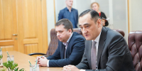 В правительстве Брянской области состоялась рабочая встреча губернатора Александра Богомаза с гендиректором ООО «СДМ» Константином Николаевым - Газета Почепское слово