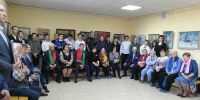 На Брянщине в  Жуковской галерее «Вдохновение» открылась областная выставка «Память народа бессмертна» - Газета Почепское слово