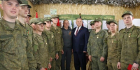 Председатель Брянской областной Думы Валентин Суббот посетил воинов батальона группировки «Брянск» - Газета Почепское слово